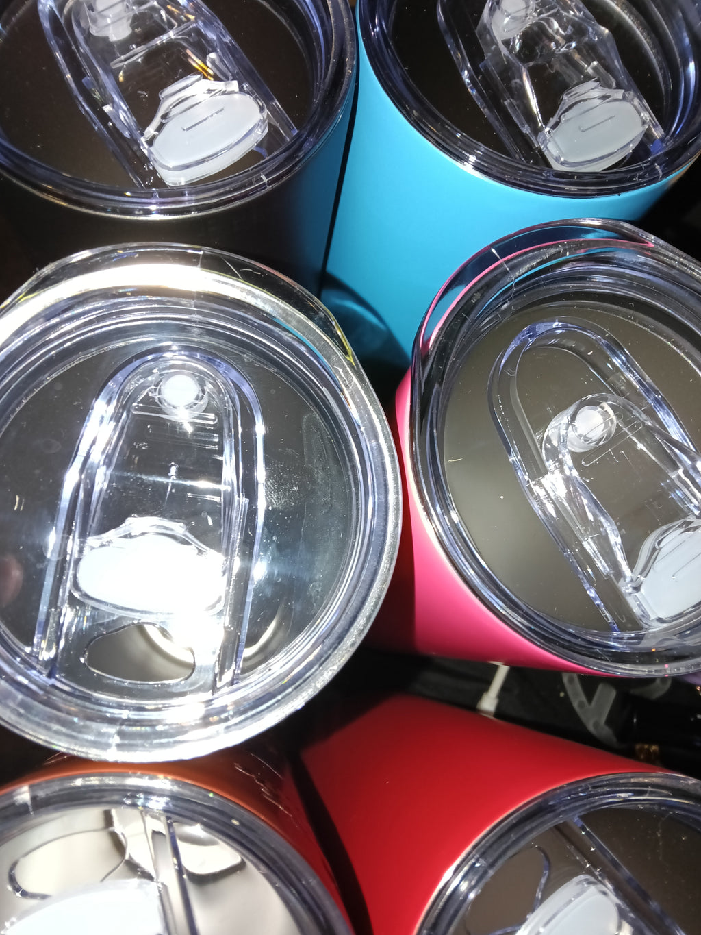 20 oz Blue stainless steel cup
