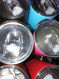 20 oz red stainless steel cup