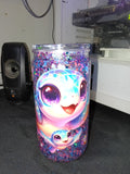 16 oz glitter cup