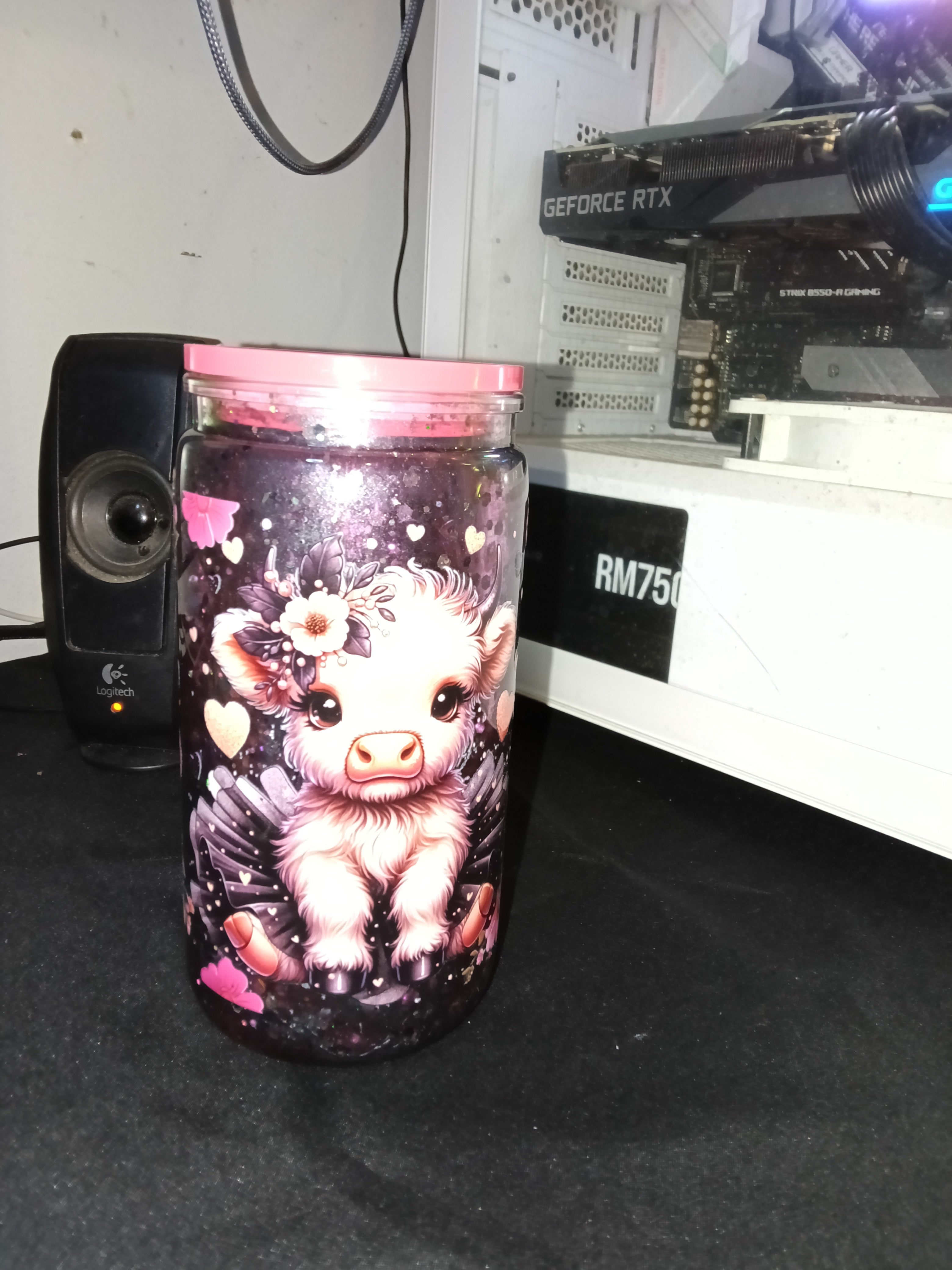 Highland cow cup