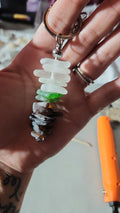Seaglass keychain